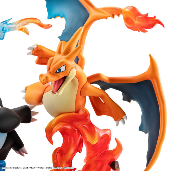 G.E.M. EX Series "Pokemon" Mega Charizard X & Mega Charizard Y