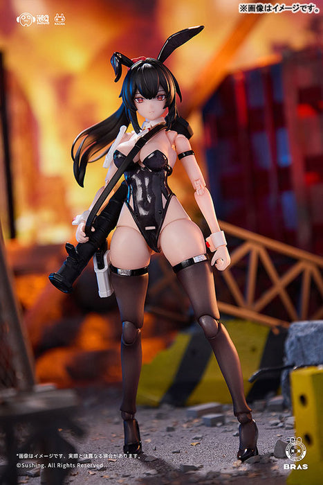 BUNNY RAPID ACTION SQUAD Attacker Runa 1/12 Articulated Figure