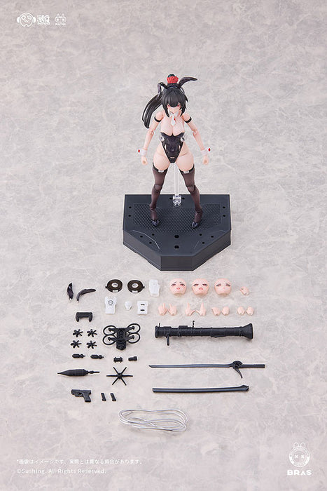 BUNNY RAPID ACTION SQUAD Attacker Runa 1/12 Articulated Figure