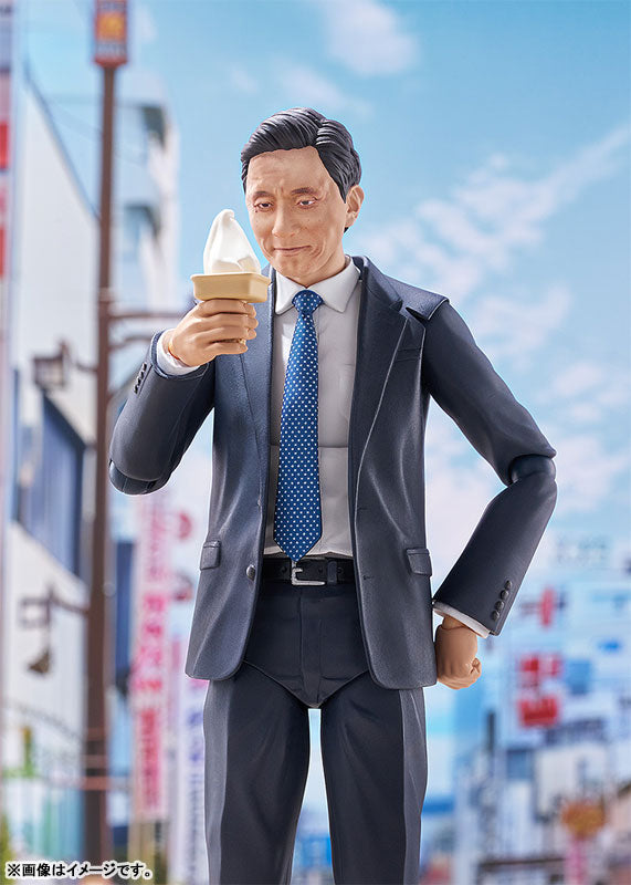 figma "Solitary Gourmet" Inogashira Goro Yutaka Matsushige Ver. Renewal Edition Nostalgic Teishoku Restaurant Set