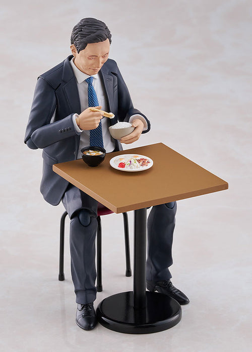 figma "Solitary Gourmet" Inogashira Goro Yutaka Matsushige Ver. Renewal Edition Nostalgic Teishoku Restaurant Set