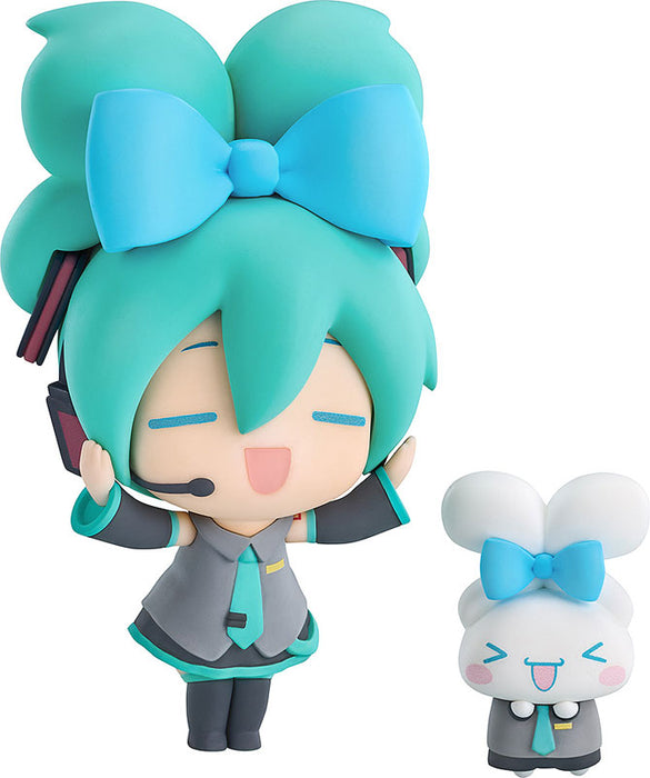 "Hatsune Miku x Cinnamoroll" Hatsune Miku x Cinnamoroll Chibi Figure