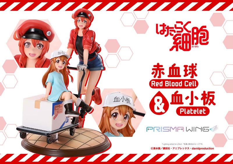 PRISMA WING "Cells at Work" Red Blood Cell & Platelet Non Scale Figure