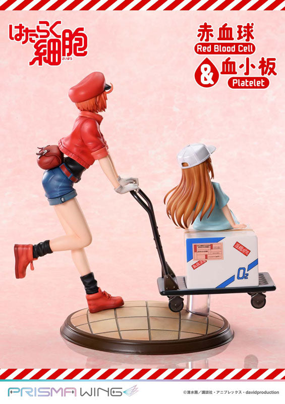 PRISMA WING "Cells at Work" Red Blood Cell & Platelet Non Scale Figure