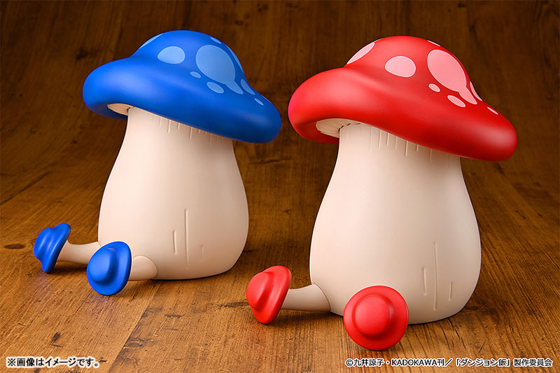 "Delicious in Dungeon" Soft Vinyl Walking Mushroom (Blue)