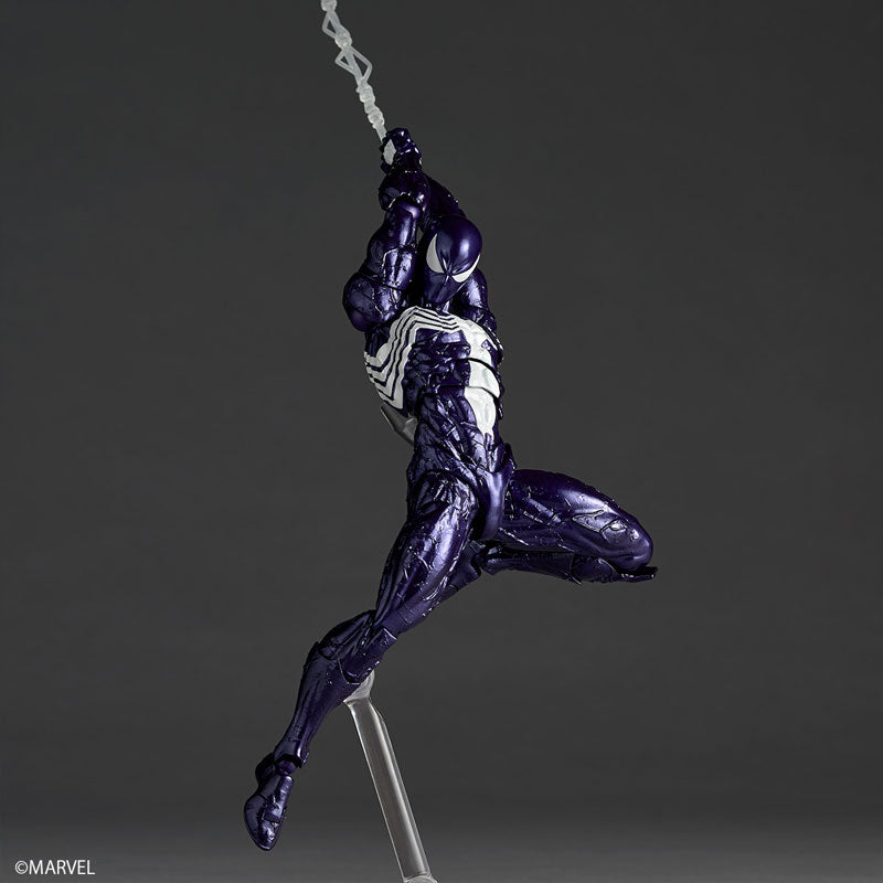 Revoltech Amazing Yamaguchi Symbiote Spider-Man (Purple Ver.)