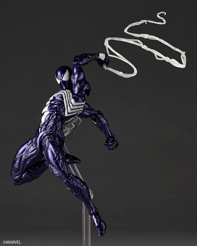Revoltech Amazing Yamaguchi Symbiote Spider-Man (Purple Ver.)