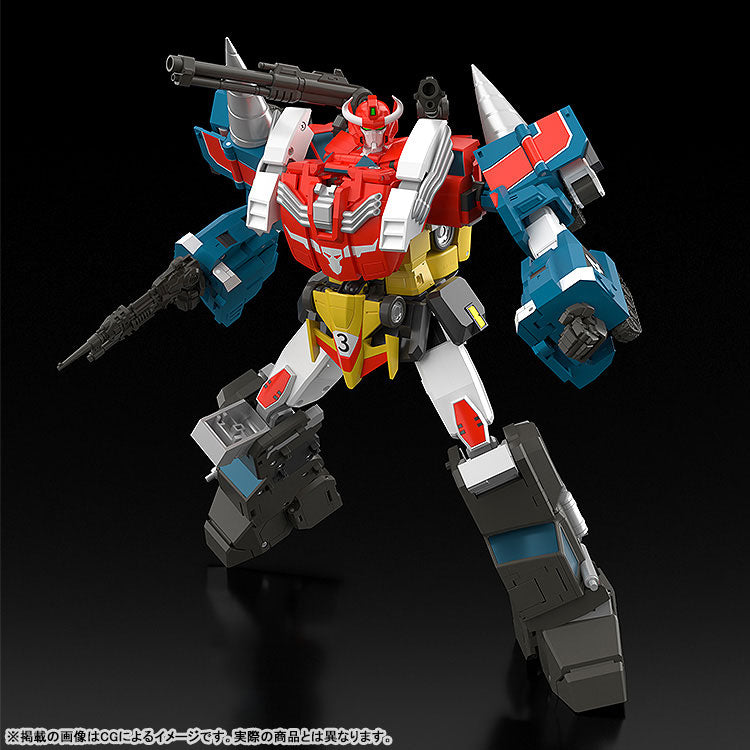 THE GATTAI "The Brave Fighter of Legend Da-Garn" Land Bison