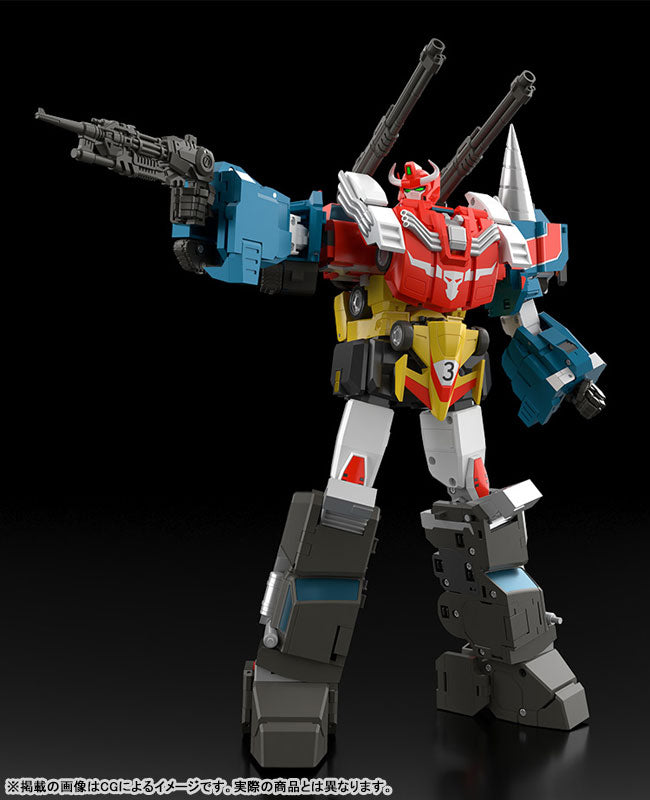 THE GATTAI "The Brave Fighter of Legend Da-Garn" Land Bison