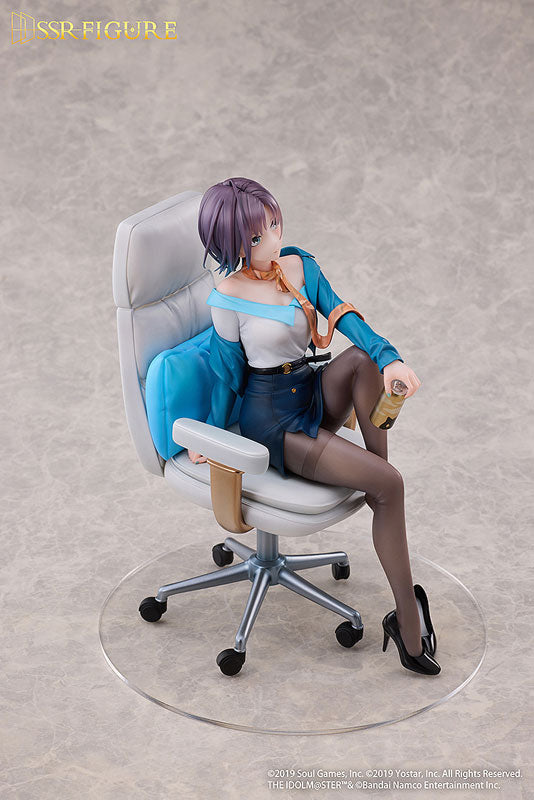 SSR FIGURE "The Idolmaster Shiny Colors" x "Mahjong Soul" Asakura Toru Effortless Work Ver. 1/7 Scale Figure