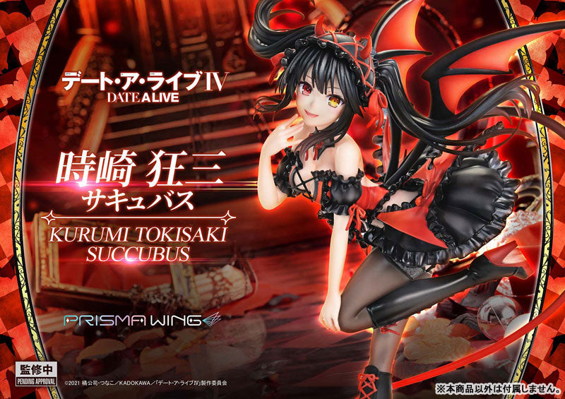 PRISMA WING "Date A Live" Tokisaki Kurumi Succubus 1/7 Scale Figure