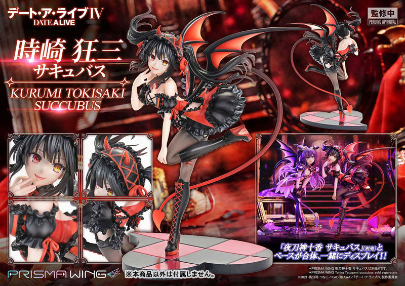 PRISMA WING "Date A Live" Tokisaki Kurumi Succubus 1/7 Scale Figure