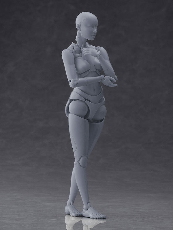 Nishimura Style Drawing Doll Olive Gray
