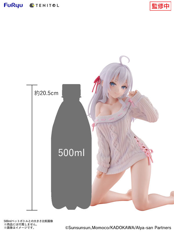 TENITOL BIG Noodle Stopper Figure "Alya Sometimes Hides Her Feelings in Russian" Alya Knit Ver.