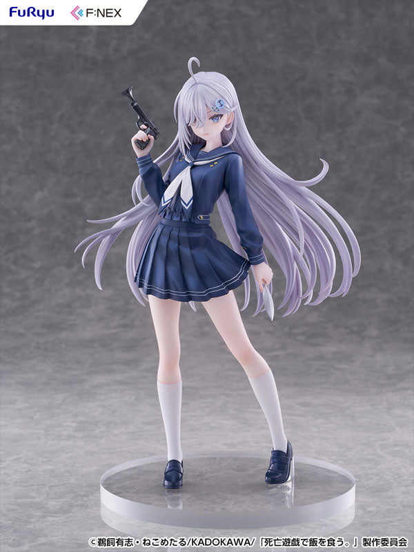 "Playing Death Games to Put Food on the Table" Yuki School Uniform Ver. 1/7 Scale Figure