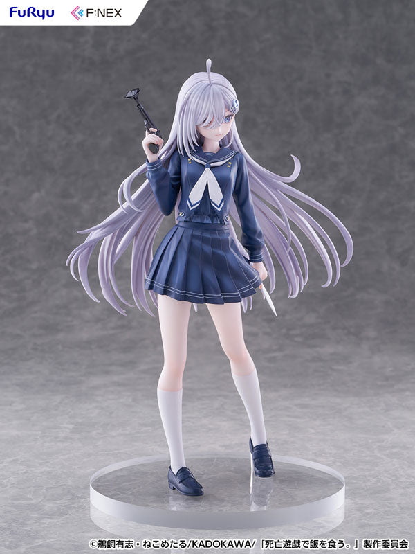 "Playing Death Games to Put Food on the Table" Yuki School Uniform Ver. 1/7 Scale Figure