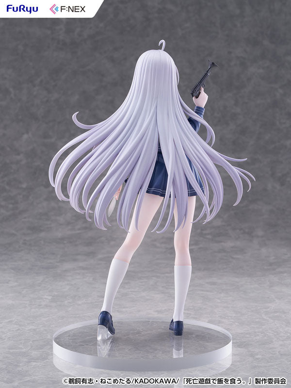 "Playing Death Games to Put Food on the Table" Yuki School Uniform Ver. 1/7 Scale Figure