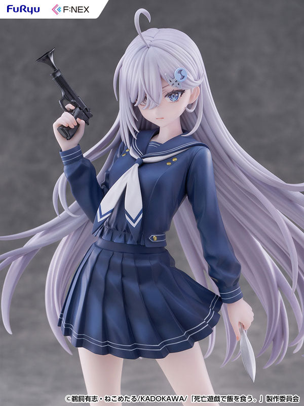 "Playing Death Games to Put Food on the Table" Yuki School Uniform Ver. 1/7 Scale Figure