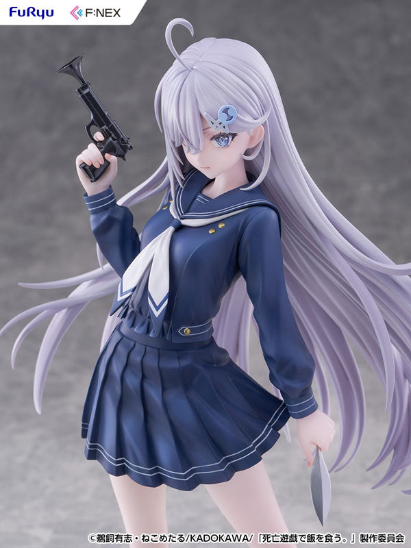 "Playing Death Games to Put Food on the Table" Yuki School Uniform Ver. 1/7 Scale Figure