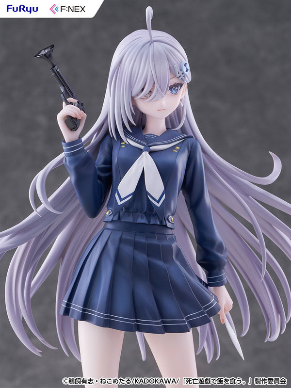 "Playing Death Games to Put Food on the Table" Yuki School Uniform Ver. 1/7 Scale Figure