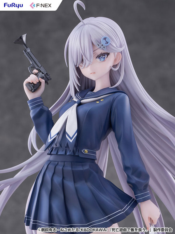 "Playing Death Games to Put Food on the Table" Yuki School Uniform Ver. 1/7 Scale Figure