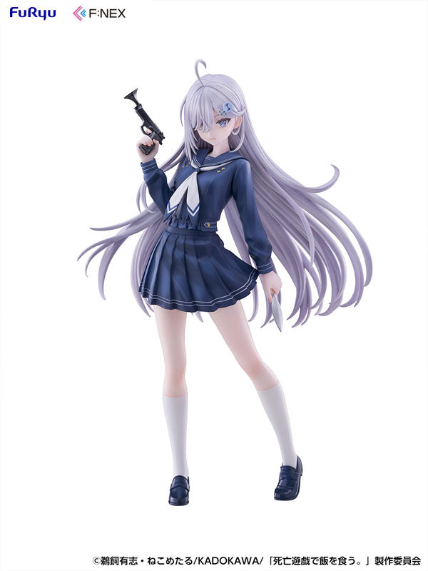 "Playing Death Games to Put Food on the Table" Yuki School Uniform Ver. 1/7 Scale Figure