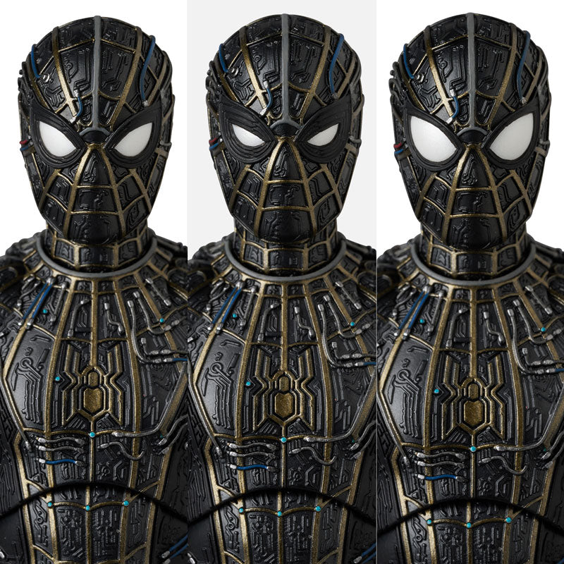 MAFEX "Spider-Man: No Way Home" Spider-man Black & Gold Suit