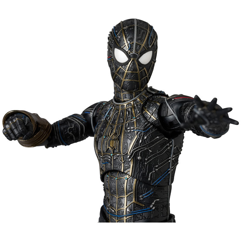 MAFEX "Spider-Man: No Way Home" Spider-man Black & Gold Suit