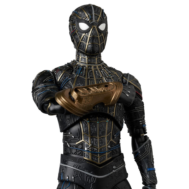 MAFEX "Spider-Man: No Way Home" Spider-man Black & Gold Suit