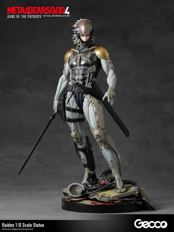 "Metal Gear Solid 4 Guns of the Patriots" Raiden 1/6 Scale Statue