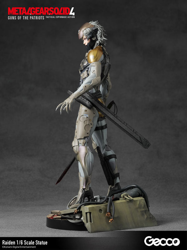 "Metal Gear Solid 4 Guns of the Patriots" Raiden 1/6 Scale Statue