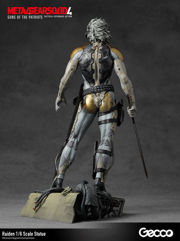 "Metal Gear Solid 4 Guns of the Patriots" Raiden 1/6 Scale Statue