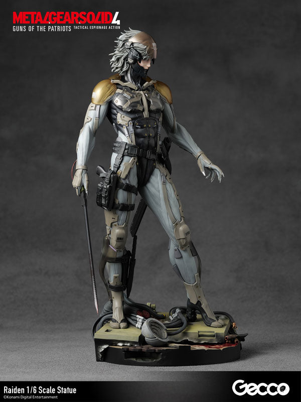 "Metal Gear Solid 4 Guns of the Patriots" Raiden 1/6 Scale Statue