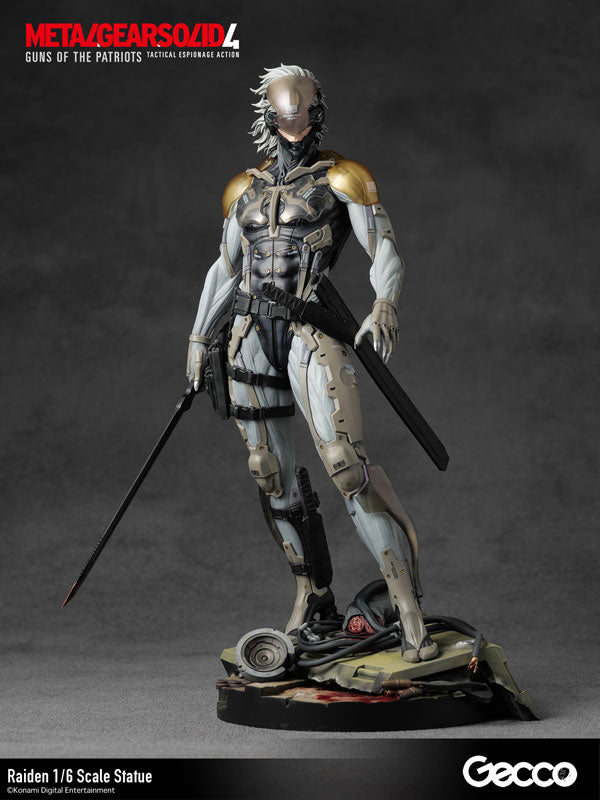 "Metal Gear Solid 4 Guns of the Patriots" Raiden 1/6 Scale Statue