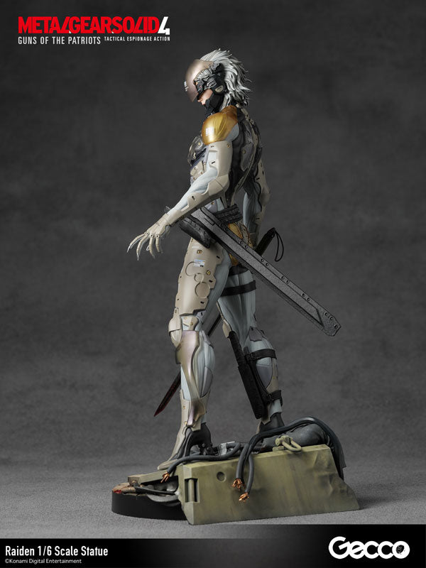 "Metal Gear Solid 4 Guns of the Patriots" Raiden 1/6 Scale Statue