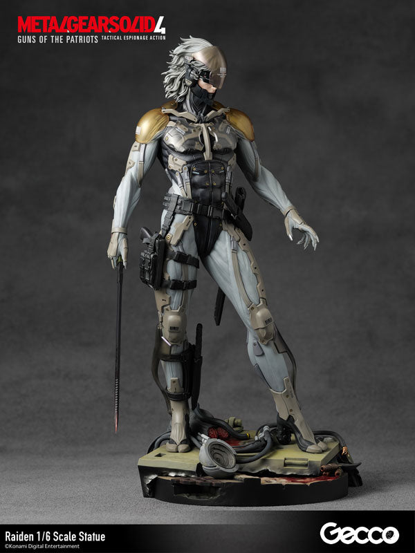 "Metal Gear Solid 4 Guns of the Patriots" Raiden 1/6 Scale Statue