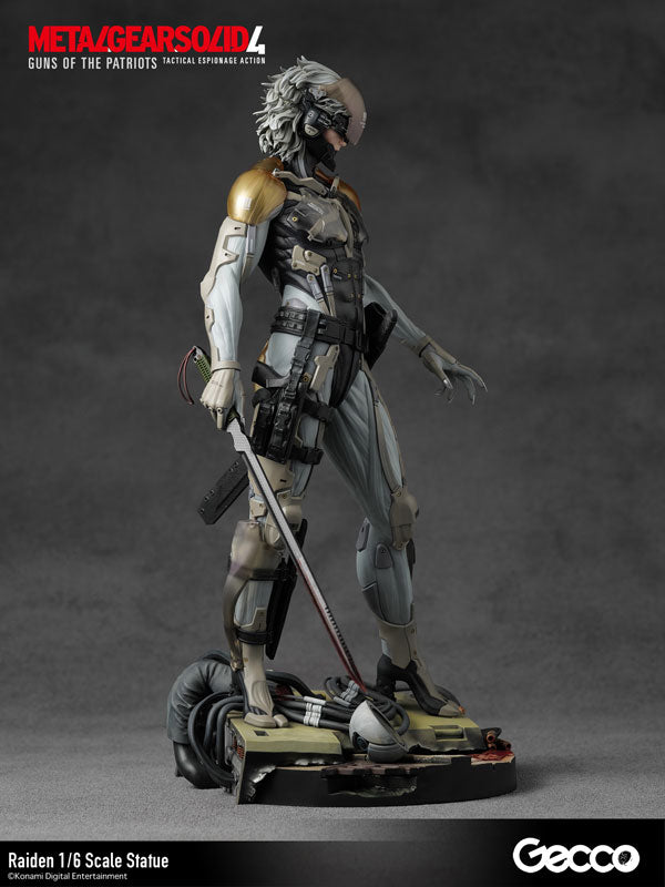 "Metal Gear Solid 4 Guns of the Patriots" Raiden 1/6 Scale Statue