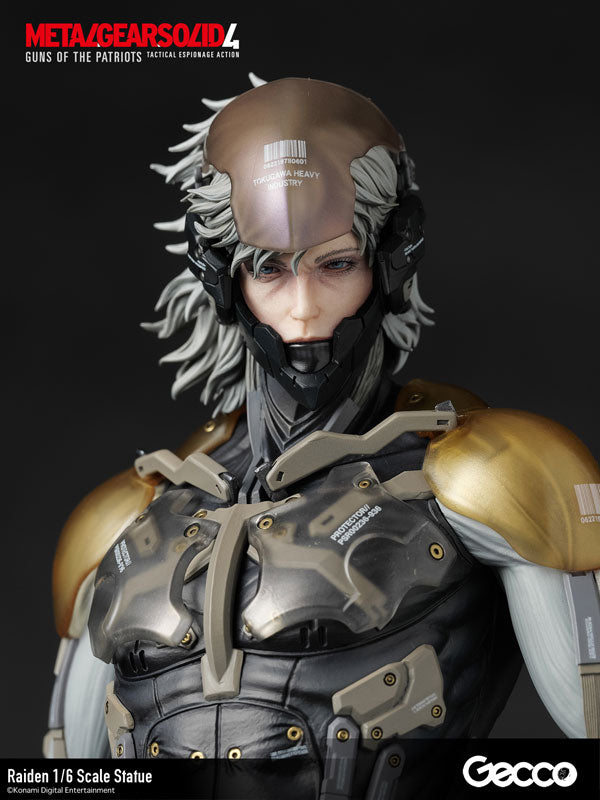 "Metal Gear Solid 4 Guns of the Patriots" Raiden 1/6 Scale Statue