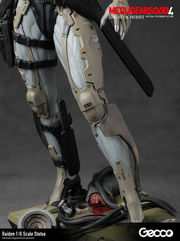 "Metal Gear Solid 4 Guns of the Patriots" Raiden 1/6 Scale Statue