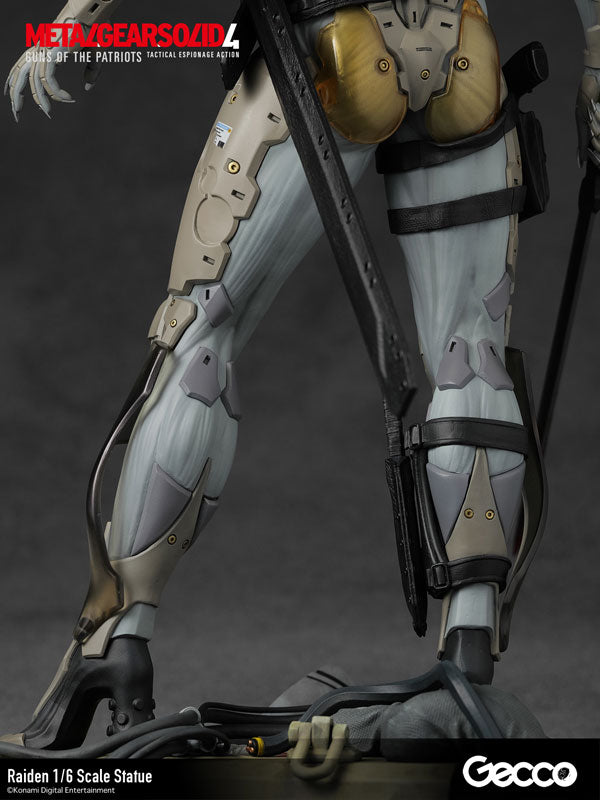 "Metal Gear Solid 4 Guns of the Patriots" Raiden 1/6 Scale Statue