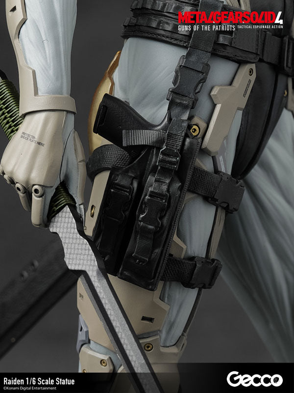 "Metal Gear Solid 4 Guns of the Patriots" Raiden 1/6 Scale Statue