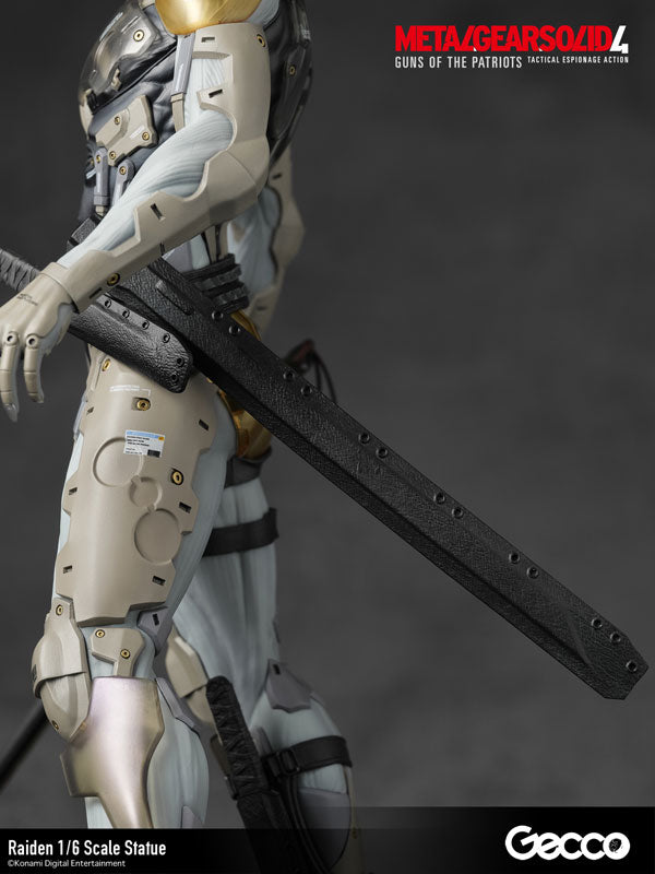 "Metal Gear Solid 4 Guns of the Patriots" Raiden 1/6 Scale Statue