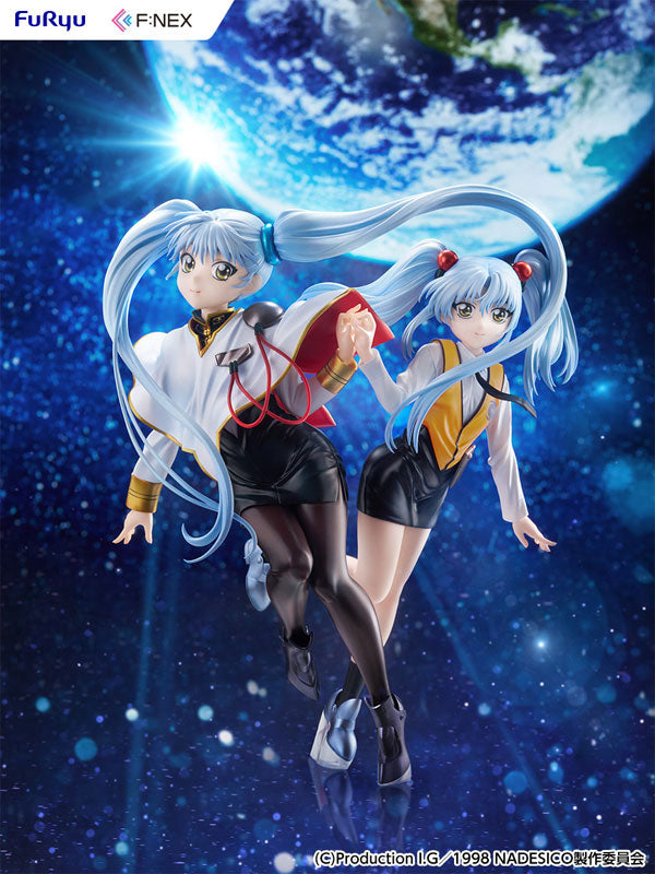 "Martian Successor Nadesico: The Motion Picture - Prince of Darkness" Hoshino Ruri W Ruriruri Ver. 1/7 Scale Figure