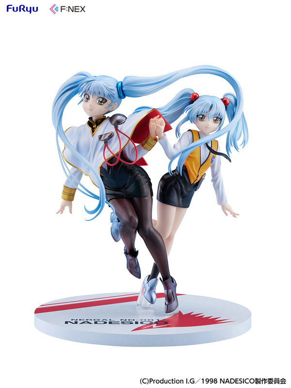 "Martian Successor Nadesico: The Motion Picture - Prince of Darkness" Hoshino Ruri W Ruriruri Ver. 1/7 Scale Figure