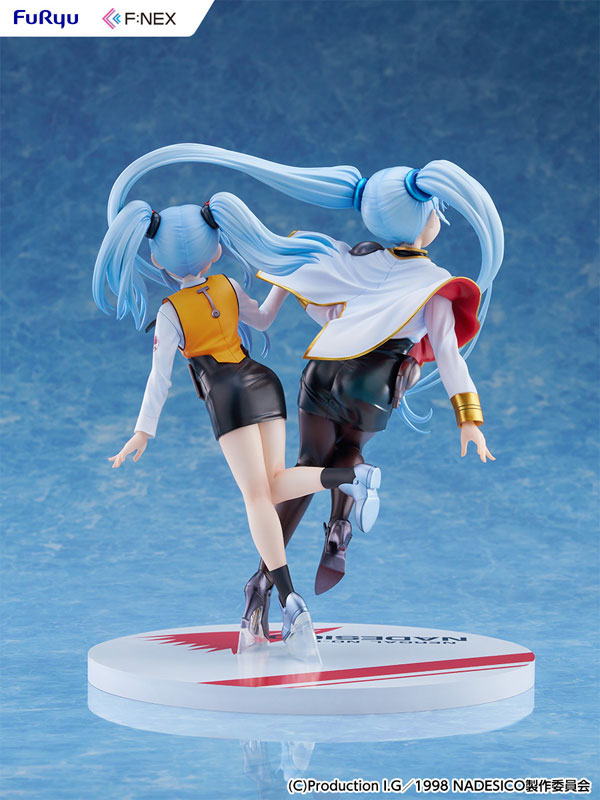 "Martian Successor Nadesico: The Motion Picture - Prince of Darkness" Hoshino Ruri W Ruriruri Ver. 1/7 Scale Figure