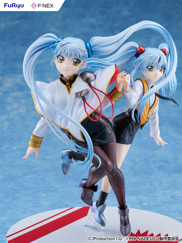 "Martian Successor Nadesico: The Motion Picture - Prince of Darkness" Hoshino Ruri W Ruriruri Ver. 1/7 Scale Figure