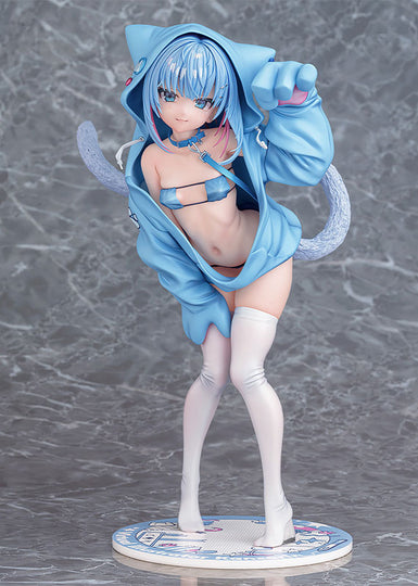 Virtual Illustrator Kanzarin Kanzarin-chan Nekomimi Hoodie Ver. 1/6 Scale Figure