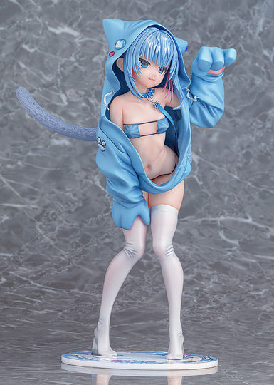 Virtual Illustrator Kanzarin Kanzarin-chan Nekomimi Hoodie Ver. 1/6 Scale Figure