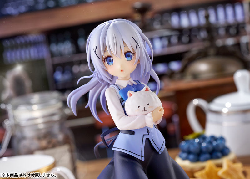 "Is the order a rabbit??" Chino (Cafe Style) 1/7 Scale Figure