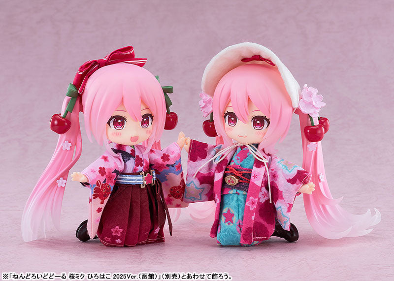 Nendoroid Doll Character Vocal Series 01 Hatsune Miku Sakura Miku Hirohako 2025 Ver. (Hirosaki)